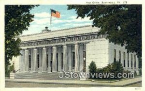 Post Office - Bennington, Vermont VT Postcard