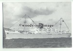 LN0051 - Portuguese Liner - Angola , built 1948 - postcard