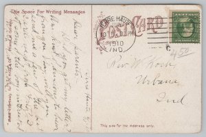 Terre Haute IN~Rose Polytechnic School~Men Only Engineering College~Bank c1910