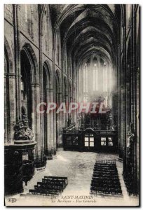 Old Postcard Saint Maximin basilica General view