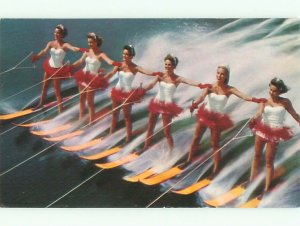 Pre-1980 risque CYPRESS GARDENS GIRLS Winter Haven by Lake Wales FL AF6080