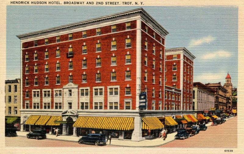 NY - Troy.  Hendrich Hudson Hotel, Broadway & 2nd.