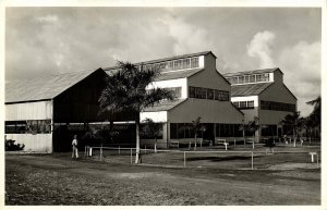 dominican republic, BARAHONA, Sugar Batey Shops (1940s) RPPC Postcard