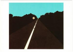 U.S. Highway 1 Number 5 by Allan D'Arcangelo Pop Art Postcard