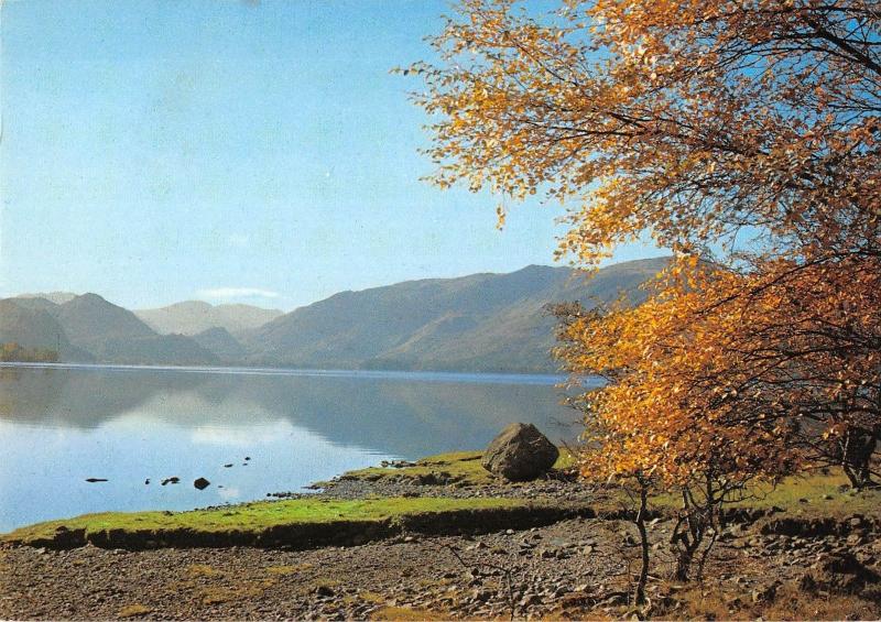 BR90104 derwentwater from broomhill point cumberland  uk