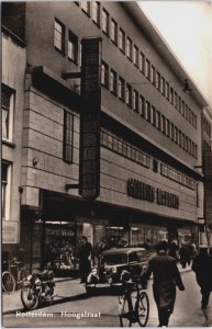 Netherlands Rotterdam Hoogstraat Vintage RPPC C183