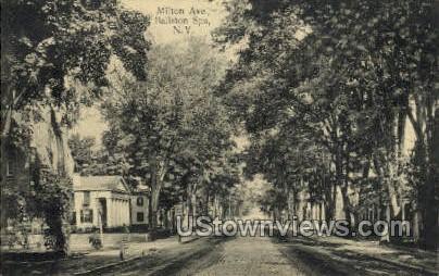 Milton Ave. Ballston Spa NY Unused