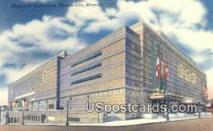 Municipal Auditorium - Kansas City, Missouri MO Postcard