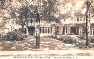 Kirkside Residence of Mr and Mrs Finley J Shepard - Roxbury, New York NY  