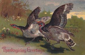 PFB Serie 8409 Thanksgiving Embossed Turkeys