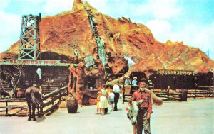 Oklahoma City Frontier City  U. S. A. 89er Ghost Mine, Postcard