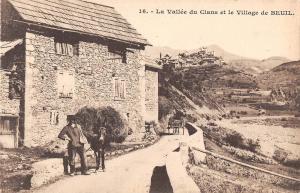 BF7913 la vallee du cians et le village de beuil france      France