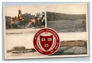 Vintage 1910's Postcard Harvard University Cambridge Massachusetts