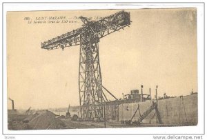 La Nouvelle Grue De 150 Tonnes, Saint-Nazaire (Loire-Atlantique), France, 190...