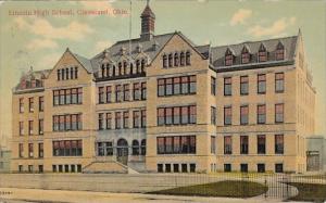 Ohio Cleveland Lincoln High School 1910