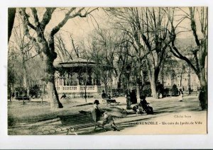 3079768 FRANCE Grenoble Un coin du Jardin de Ville Vintage PC