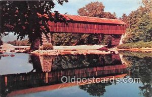 Old Covered Blair Bridge Campton, NH, USA Unused 