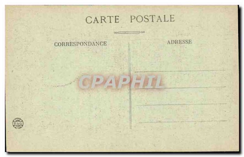 Old Postcard Royan sunset