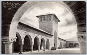 Vtg California CA East End Inner Quadrangle Stanford University 1910s Postcard