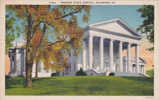 Virginia State Capitol Richmond Virginia