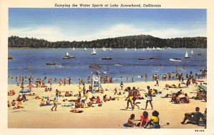 Enjoying the Water Sports Lake Arrowhead CA