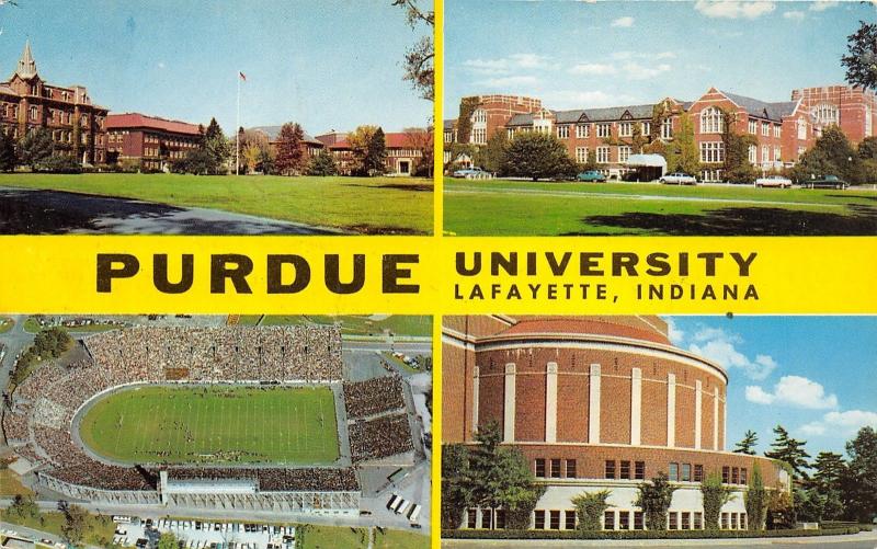 Lafayette Indiana~Purdue University-Oval-Band Shell of Music-Union-Stadium~Pc