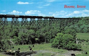 High Bridge World's Highest Double Track Bridge Boone, Iowa  