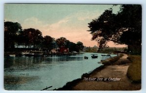 The River Dee at CHESTER England UK Postcard