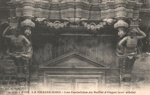 Postcard 1910's La Chaise-Dieu Most Beautiful Organ Buffets XVI Siecle France