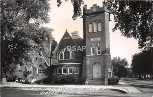 C31/ Gibson City Illinois Il Photo RPPC Postcard 1961 First Presbyterian Church