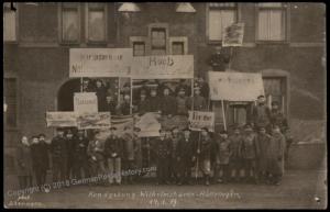 Germany 1919 Revolution Wilhelmshaven Sailors Revolt RPPC 61354