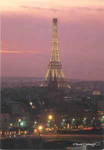 Postcard Europe France Paris La tour Eiffel