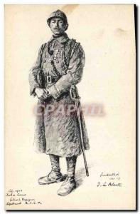 Old Postcard Militaria Louis Fabre Perpignan