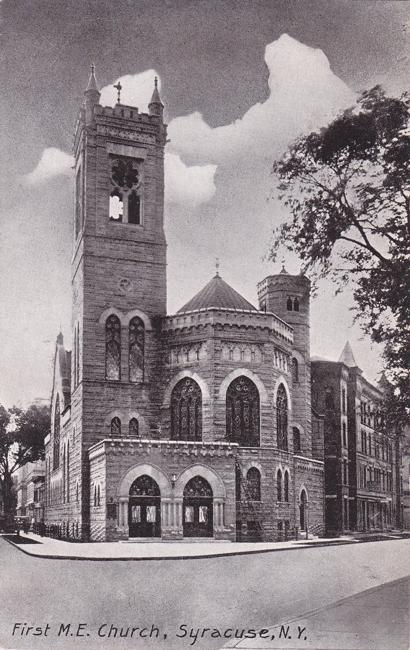 First Methodist Episcopal Church - Syracuse NY, New York - DB