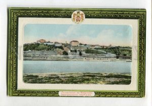 3126604 SERBIA Fortresse de BELGRADE Vintage EMBOSSED postcard