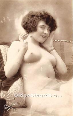 Reproduction Nude Postcard Unused 