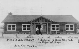 J77/ Miles City Montana RPPC Postcard c1940-50s Range Riders Museum 5