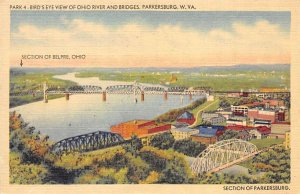 Ohio River and Bridges, Parkersburg, WV