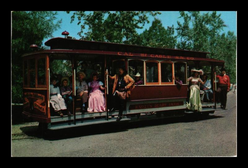 CABLE CARS KNOTTS BERRY FARM CALIFORNIA