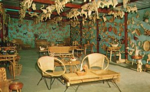 Vintage Postcard Woodenware Buckets Rattan Furniture Factory Store Putney VT
