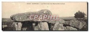 Old Postcard Dolmen Menhir Carnac The dolmen of Mane Kerioned