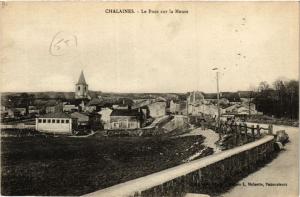 CPA Chalaines - Le Pont sur la Meuse (391553)