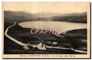 Surroundings Old Postcard Mont Dore Lake Guery