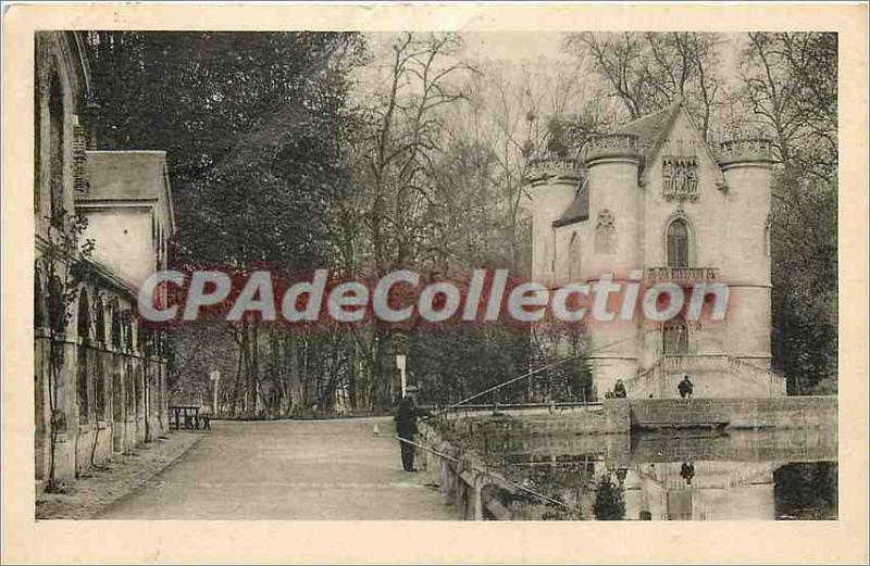 Postcard Old Forest of Chantilly (Oise) Chateau de la Reine Blanche