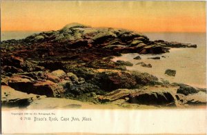 Brace's Rock, Cape Ann MA Undivided Back Vintage Postcard T16