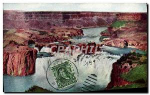 Old Postcard Shoshone Falls