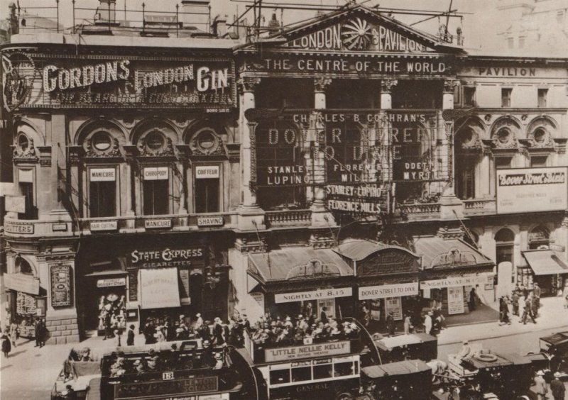 London Pavilion Theatre Charles Cochran Show in 1923 Postcard