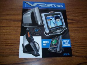 JVL VORTEX COUNTERTOP VIDEO ARCADE GAME FLYER 2005 Vintage Retro Promo Art