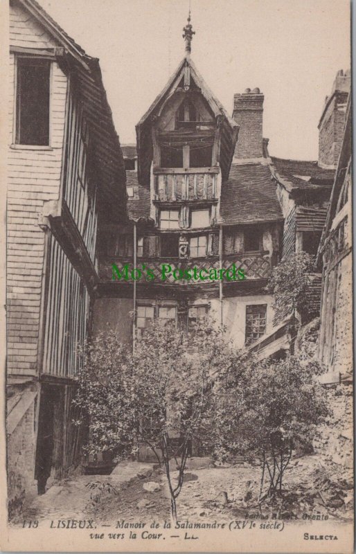 France Postcard - Lisieux, Manoir De La Salamandre  RS34514