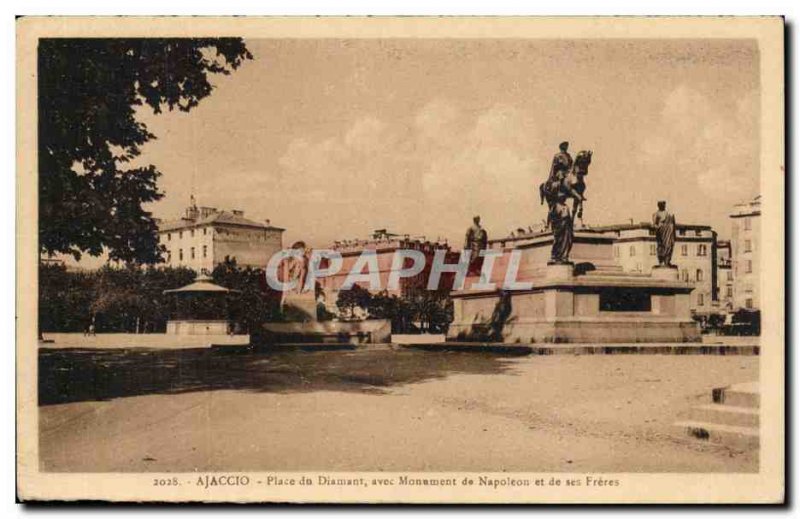 Corsica - Corsica - Ajaccio - Place du Diamant Monument Napoleon I - Old Post...